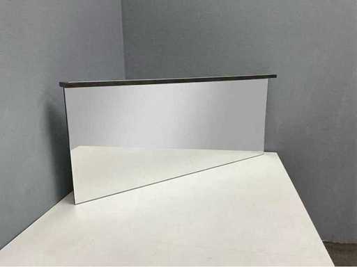 Miroir avec éclairage LED 139 x 58 cm