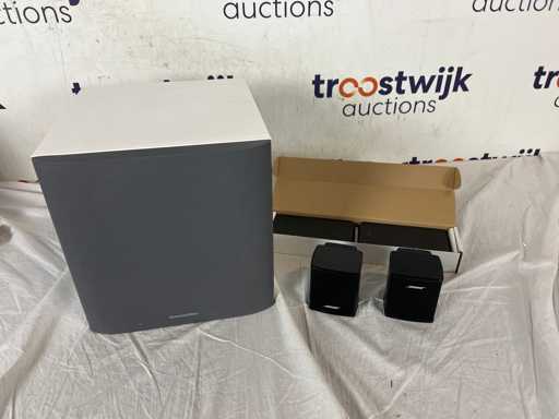 BOSE Surround Speakers Black | Bowers & Wilkins ASW610 Active Subwoofer