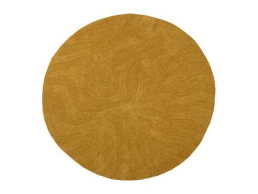 fonQ - Groovy Rug ã ̃150 cm - Olive - Rug
