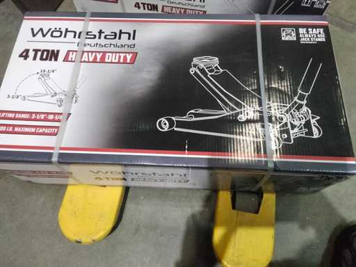 Wohrstahl - cric da garage da 4 tonnellate