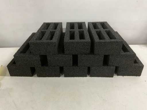 Van de Valk – Kiesdach mit Gummi-Höhenblocken (12x)