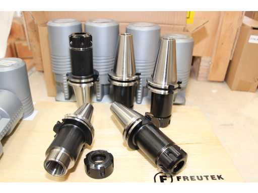FREUTEK ATT0024 5x Collet Chuck Tool holder SK40-ER25-100