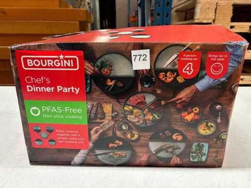 BOURGINI Gourmet Set for the Perfect Dinner Party | Glazed Grey