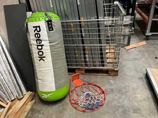 Sacul și coșul de box