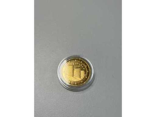 2 euro pozłacane - Hiszpania 2019