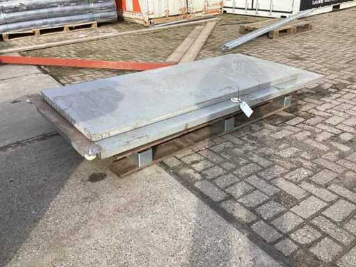 Uși stabile din plastic (2x)