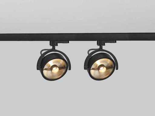 24-ścieżkowe luminary ES111 czarne