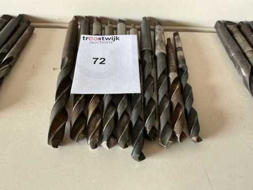 Lot Metal Drills HSS (10x)