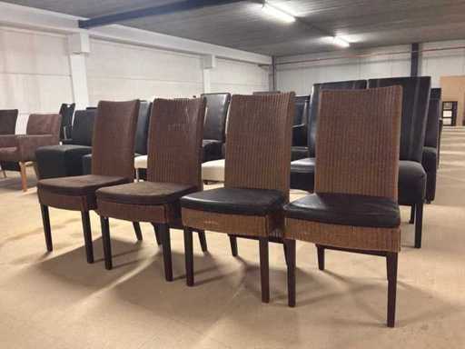 Scaun de sufragerie Capri de la țesut (4x)