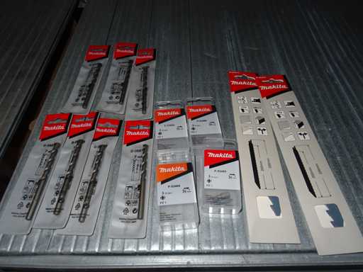 Makita – Charge Werkzeugzubehör, 13 Packungen