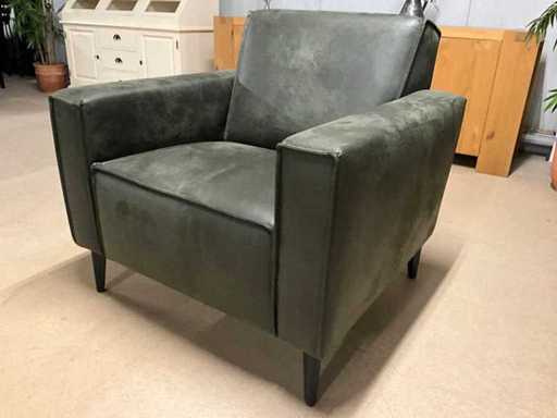 Fauteuil en cuir