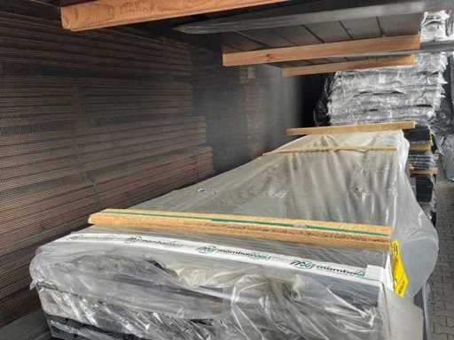 Douglas Dubbele Rhombus Zwart Gecoat 3000x137x25mm (49x)