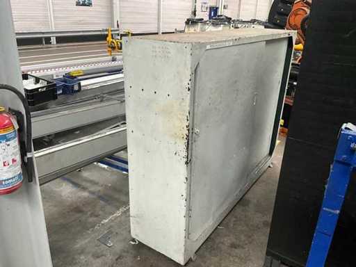 Heavy metal storage cabinet