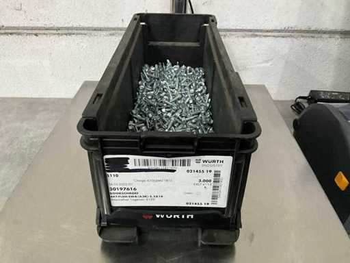 Würth 5.98 kg Boorschroef 5,5 x 19 in stapelbare bak