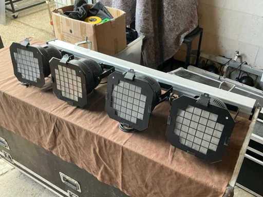 PAR56R LED 4-Bar lichtrek (4x)