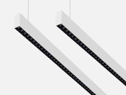 4 x B52 LED design pendel armatuur wit