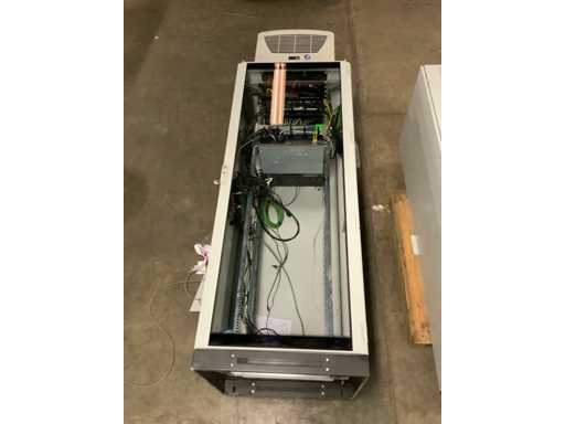 Server rack with cooling