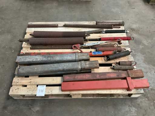 Ressorts d’extension en lot et divers types