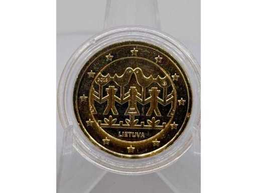 Placat cu aur 2 Euro – Baltic Culture – Lituania 2015