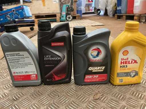 Différentes huiles moteur (18x)