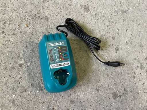 Cordless Screwdriver - Makita - DF010D + DC10WA