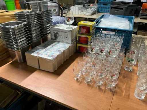 D’Chouffe bierglazen en viltjes