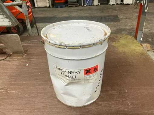Machinery enamel 20 liter Black Machine Paint
