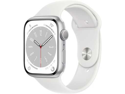 Apple - Series 8 - Smartwatch GPS Silver Aluminium