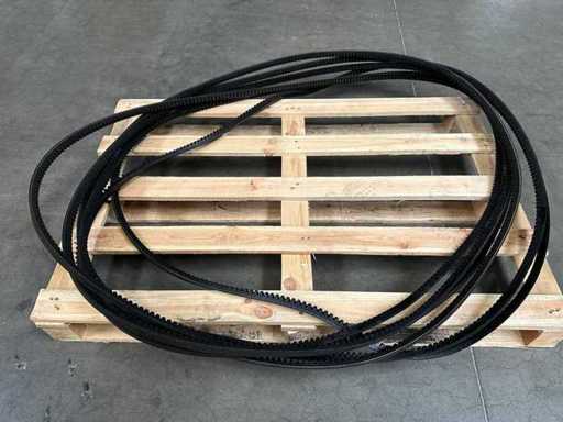 Bandă de plastic conductivă electric (5x)