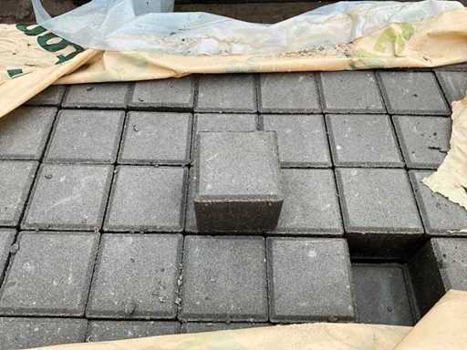 Betonnen halfformaat klinkers