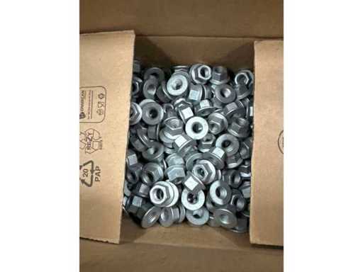 Sechskantmuttern M12 Flanged Prevailing Torque – BS EN 1664 – Optimas – ca. 24.000 Stk