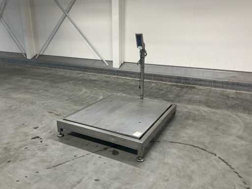 Weegschaal van het Scanvaegt sv10 platform