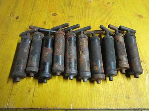 CZ/SK vetpistool met rooster, cilinder ca. 15 x 4 cm (U2)(20x)