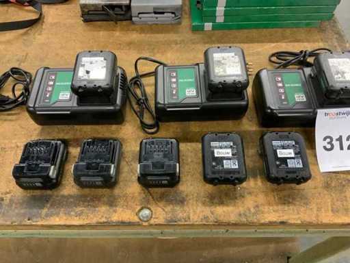 Piles et chargeurs Hikoki BSL 1225M