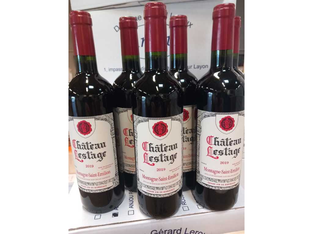 2019 - CHATEAU LESTAGE - MONTAGNE ST EMILION - Rode wijn (150x)