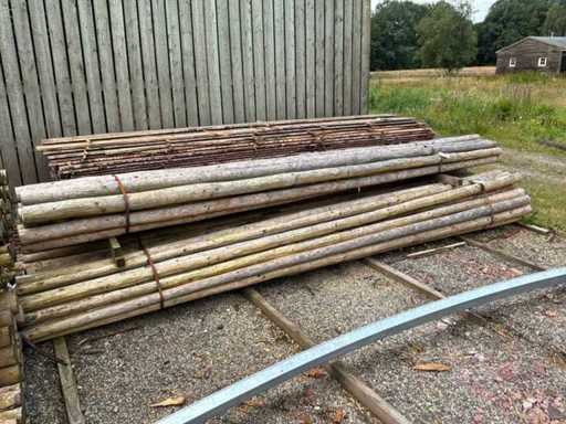 Round posts 5000x110-80mm (75x)
