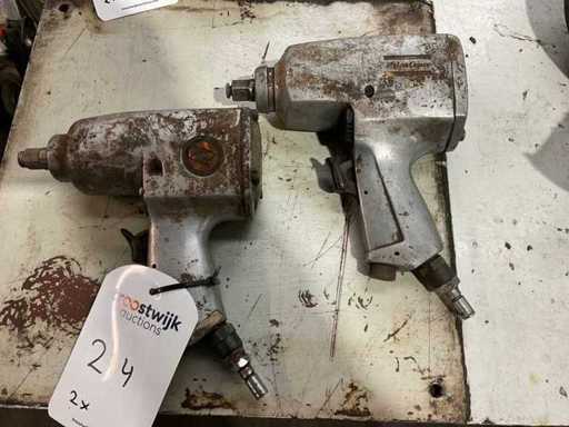 Pneumatic impact wrench (2x)