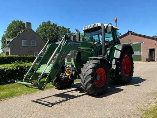 2009 Fendt 415 Vario TMS + ładowarka frontowa (partia łączona)