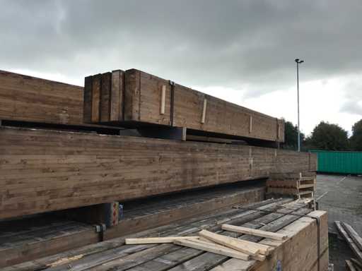 Wooden trusses 13x55x530cm (6x)