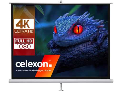 Celexon Projection Screen on Floor Basic 220 x 220 cm
