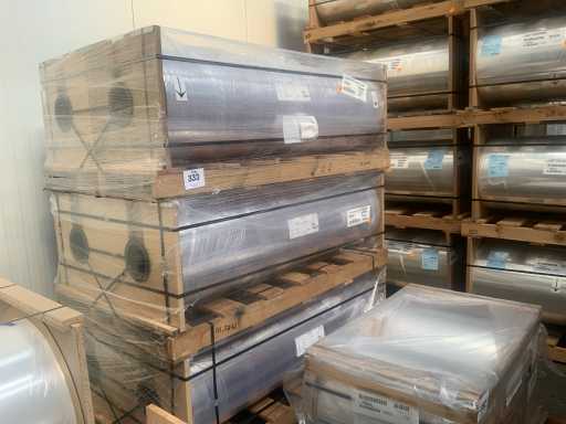 Rouleau de palette 50 microns film transparent (3x)