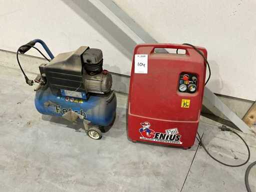 Compresseur d’air Genius fini & Fetch (2x)