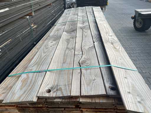 Reducere Douglas/tambur din lemn 3000x190x18mm (85x)