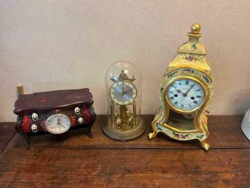 Différentes horloges (3x)