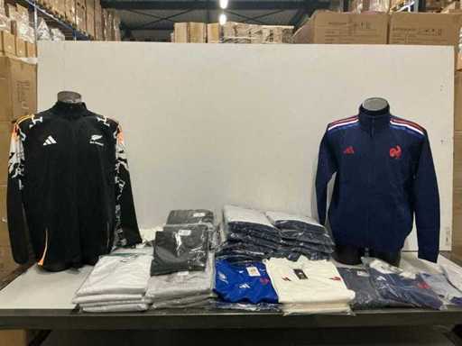 Partij diverse Adidas vesten/shirts/longsleeves (49x)