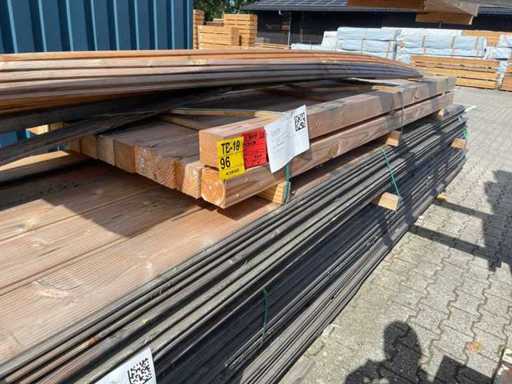 Douglas-Balken gehobelt 2500x90x90mm (14x)