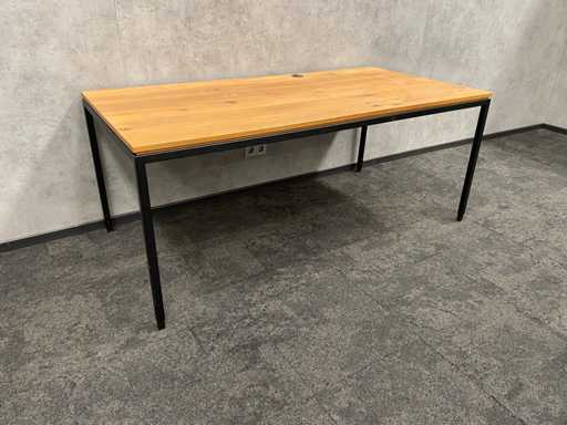 industrieel bureau 180x90 - in hoogte instelbaar