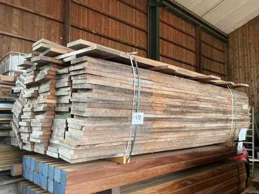 Iroco planken (150x)