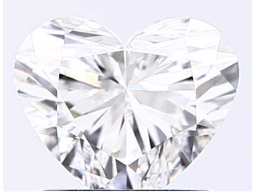 Diamond - 1.01 carat Heart shape cut diamond (certified)