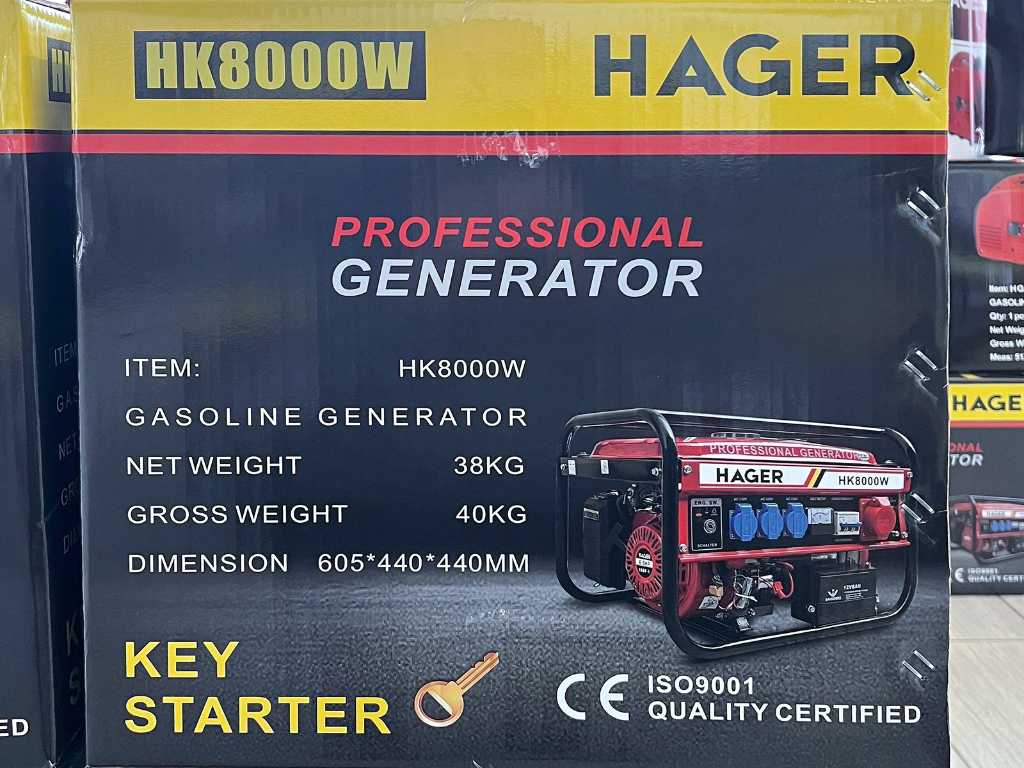 Bauer Generators - Hager - HK8000 - Emergency power generator